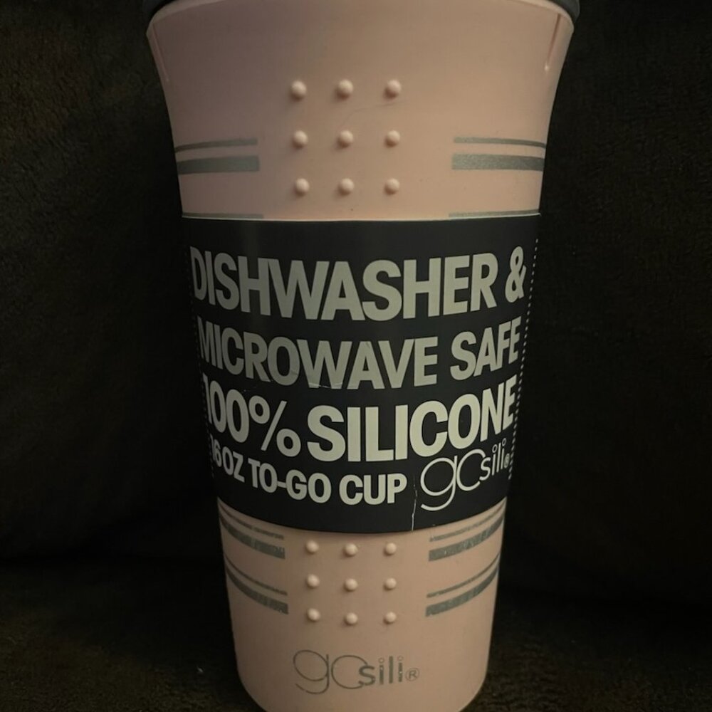 Go Sili Travel Mug- pink 16oz